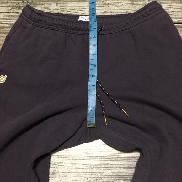 Peloton Joggers Sweatpants Men’s M Purple Tapered (Inseam 27) Read Desc - Picture 3 of 11